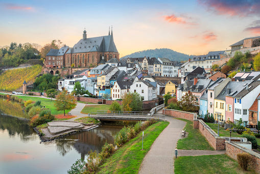 Mal raus aus Trier: zum Beispiel in das romantische Städtchen Saarburg
